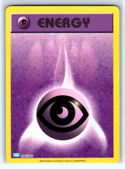BASIC PSYCHIC ENERGY 034/034 TRADING CARD GAME CLASSIC POKEMON NM - Image 1