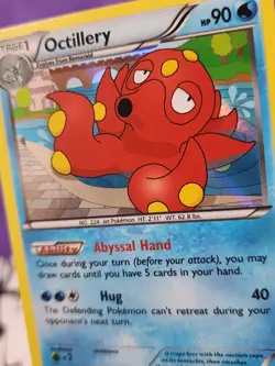 Pokemon TCG Octillery 33/162 XY BREAKthrough Stage 1 HP90 Holo Rare Eng - Image 3