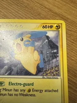 Pokemon Minun 37/106 EX Emerald Non Holo - Image 4
