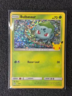 Bulbasaur Holo 2021 Pokemon McDonald's 25th Anniversary - Image 1