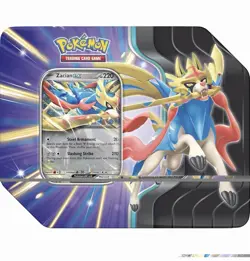 Pokemon TCG Slashing Legends Tin - NEW Factory Sealed Zacian - Image 1