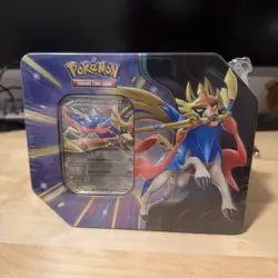 Pokemon TCG Slashing Legends Tin - NEW Factory Sealed Zacian - Image 3