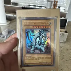 Blue-Eyes White Dragon, LOB-001 | Ultra Rare, Unlimited | Near Mint - Image 1