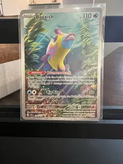 Pokemon TCG Surging Sparks Bruxish Card 200/191 Illustration Rare NM - Image 1