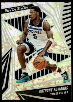 Anthony Edwards 2023-24 Panini Revolution #43 Avalanche Timberwolves Card - Image 1