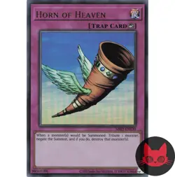 Yugioh Horn of Heaven MRD-EN130 Reprint Ultra Rare NM - Image 1