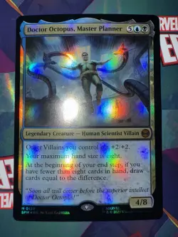 MTG Doctor Octopus, Master Planner 0128 *FOIL* Mythic Spider-man Magic - Image 1