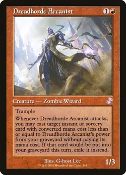 Dreadhorde Arcanist Retro Frame Time Spiral Remastered NM MTG - Image 1