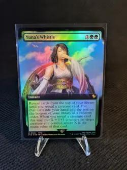 Yuna's Whistle (Extended Art) Commander: Final Fantasy Foil - Image 1