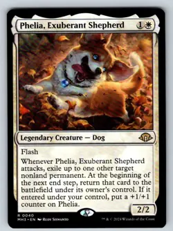 Phelia, Exuberant Shepherd 40 Modern Horizons 3 Magic: The Gathering Foil LP - Image 1
