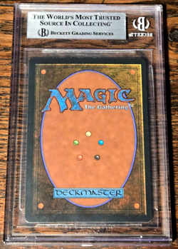 Nicol Bolas BGS 9 Legends Italian FBB MINT MTG with Iconic Vintage Art - Image 3