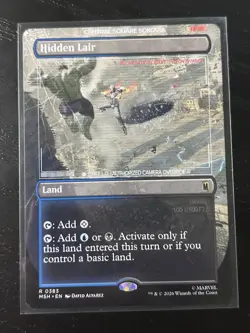 MTG Hidden Lair (Borderless) Marvel Super Heroes Regular #383 - Image 1