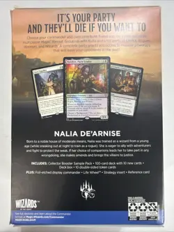 Commander Legends: Battle for Baldur's Gate - Party Time Commander Deck MTG Bran - Image 2