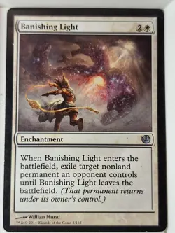 Banishing Light - Journey into Nyx - Magic the Gathering MTG Nice! - Image 1