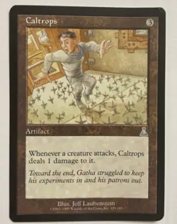 Caltrops X 1- Urza’s Destiny Moderate Play MTG Magic - Image 1