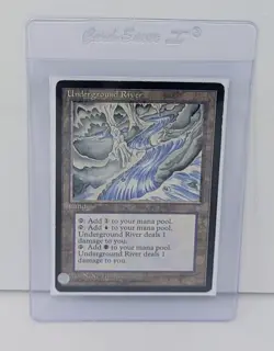 Underground River - Magic The Gathering MTG - Ice Age! - Image 1