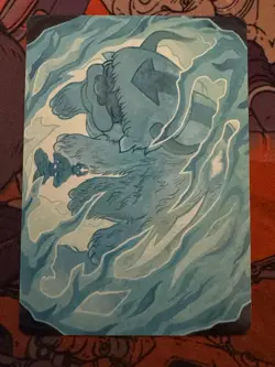 Aang's Iceberg 2 Art Card 40 Art Series: Avatar: The Last Airbender NM - Image 1