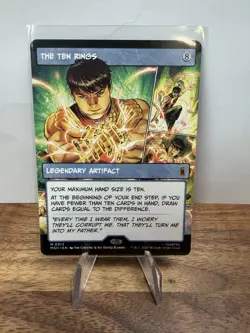 MTG TCG Marvel Super Heroes The Ten Rings Borderless 0313 Regular Mythic - Image 1