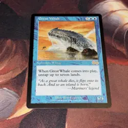 Great Whale X1 Mtg Urza’s Saga Nm - Image 1