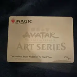 Magic: The Gathering Avatar Art Series The Boulder, Ready to Rumble 13/54 - Image 2