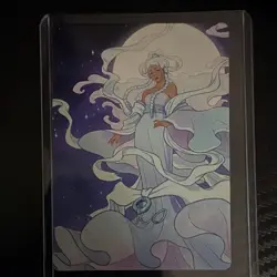 Wizards of the Coast Yue, the Moon Spirit 41/54 Avatar Art Series Foil Full Art - Image 1