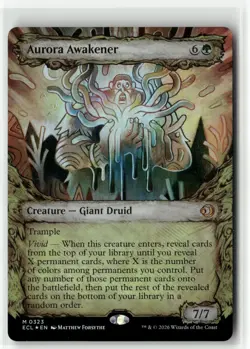 Aurora Awakener (Showcase) Foil M Lorwyn Eclipsed 323 NM M1-001 - Image 1