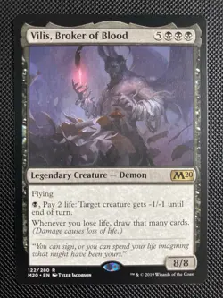 Vilis, Broker Of Blood M20 MTG - Image 1