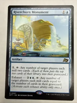 Riverchurn Monument Aetherdrift #57 NM MTG Regular Magic The Gathering - Image 1