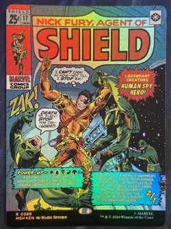 Nick Fury, Agent of S.H.I.E.L.D. (Borderless) (0389) Marvel Super Heroes Foil - Image 1