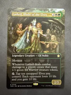 Lathril, Blade of the Elves (Borderless) Foundations Regular - Image 1
