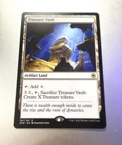 Treasure Vault Adventures in the Forgotten Realms Regular Unplayed Mint MTG D&D - Image 1