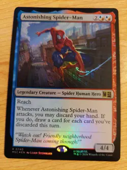 Astonishing Spider-Man - 0740 (Marvel Super Heroes) - Near Mint NM - Foil - Image 1