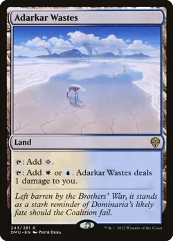 Adarkar Wastes Dominaria United NM MTG - Image 1