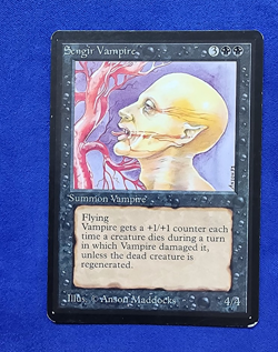 MTG Sengir Vampire Beta Edition in LP Condition - Image 1