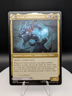 Eddie Brock - Venom, Lethal Protector Mythic Regular: Spider-Man MTG (NM) - Image 2
