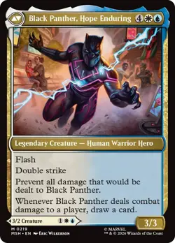 King T'Challa / Black Panther, Hope Enduring Marvel Super Heroes NM ABUGames - Image 2