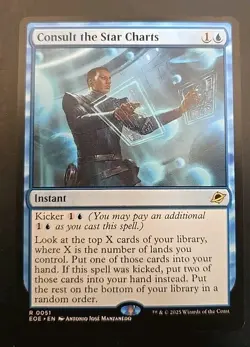 Consult the Star Charts Edge of Eternities MTG Regular Near Mint - Image 1