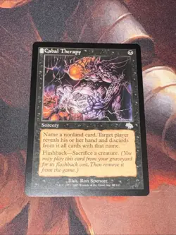 Cabal Therapy X1 Mtg Judgement Lp - Image 1
