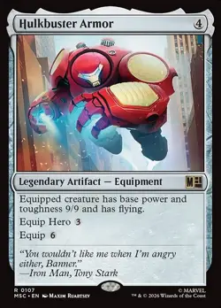 Hulkbuster Armor [MSC] #107 NM MTG - Image 1