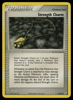 Strength Charm 74/95 Uncommon Team Magma vs Team Aqua Pokemon Lightly Played - Image 1