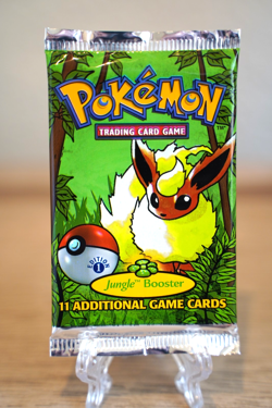 Pokemon 1999 Jungle 1st Edition Booster Pack Flareon Vintage WOTC Sealed - Image 1
