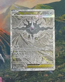 Mega Darkrai ex 116/084 Pitch Black Special Illustration Rare Pokemon English 🔥 - Image 2