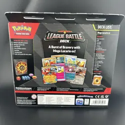 Pokemon TCG League Battle Deck Mega Lucario ex 60-Card Foil Deck English - Image 2