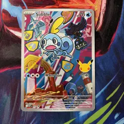 Sobble #054 Black Star Promo ME: Mega Evolution First Partner Series 2 Holo NM - Image 1