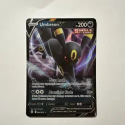 Pokemon TCG Umbreon v 094/203 Evolving Skies Ultra Rare SWSH - Image 1