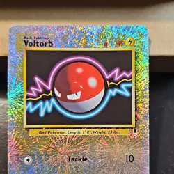 Pokemon TCG Voltorb 97/110 Legendary Collection Reverse Holo EN 2002 40 HP Basic - Image 3