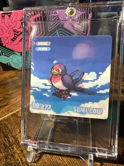 Pokemon Chinese EIF Gameboy Lenticular Taillow & Swellow - Image 4