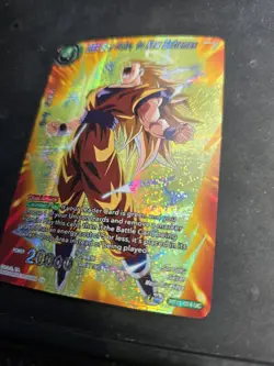 Dragon Ball Super CCG SS3 Son Goku, to New Extremes BT11-074 UC Foil Card NM - Image 2