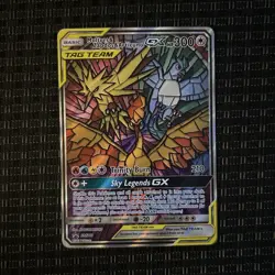 The Pokemon Company Moltres & Zapdos & Articuno GX SM210 Sm Promo Holo EN 300HP - Image 1