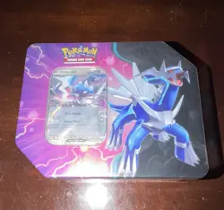 Pokemon TCG Azure Legends Tin Dialga - 5 Booster Packs + Promo + Code (2023) - Image 1